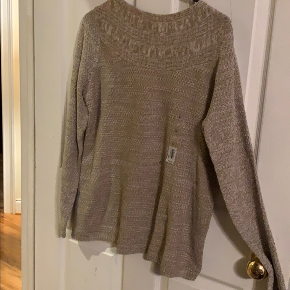 Tan sweater